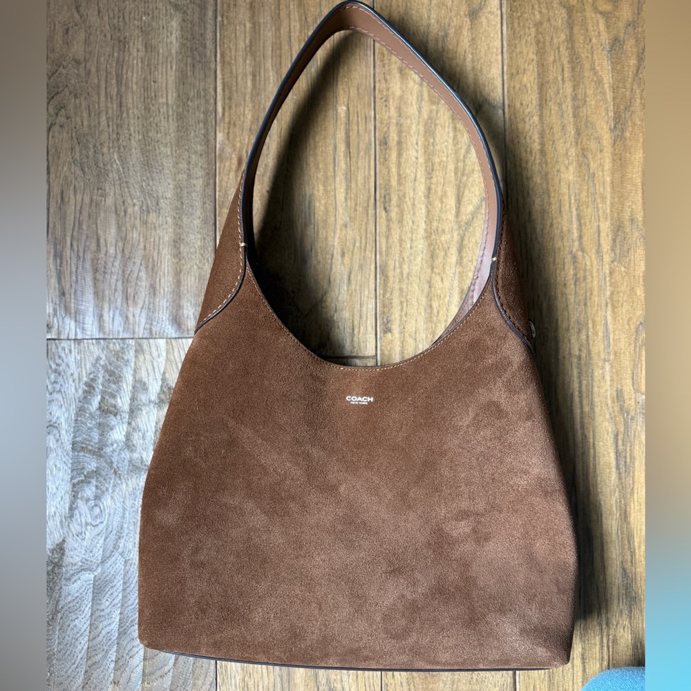 Coach Brooklyn Medium Suede Bag 28